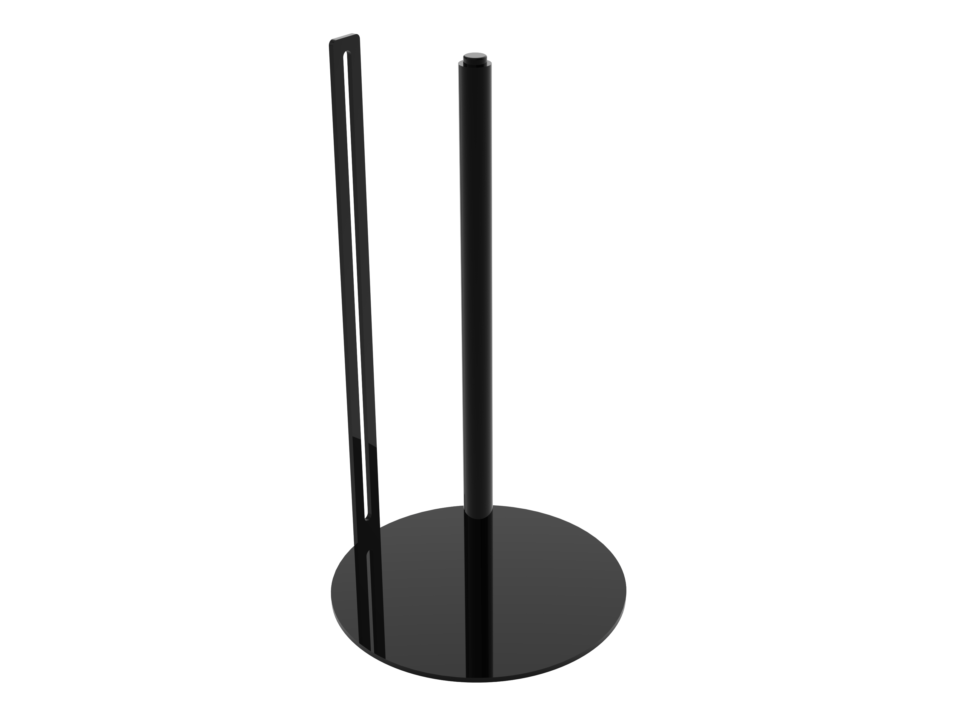 Porta rotolo da banco con lama