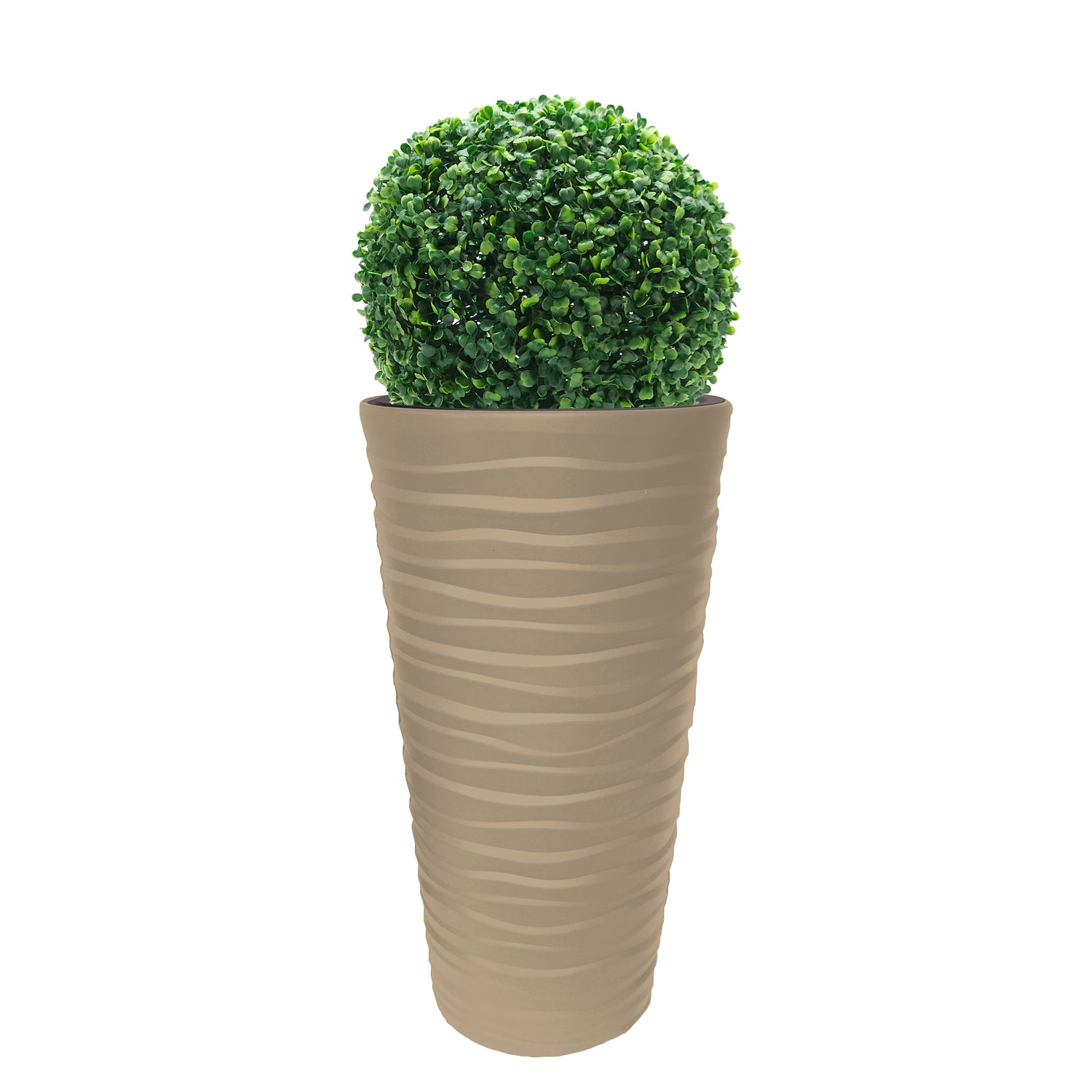 Plana Vaso Bora Alto Rotondo cm 40x75h