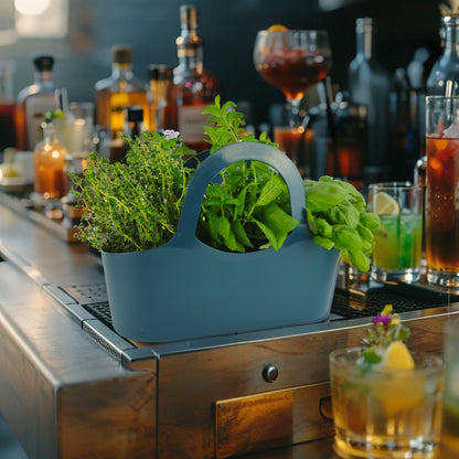 Tera Borsa porta piante aromatiche cm 41x18x31