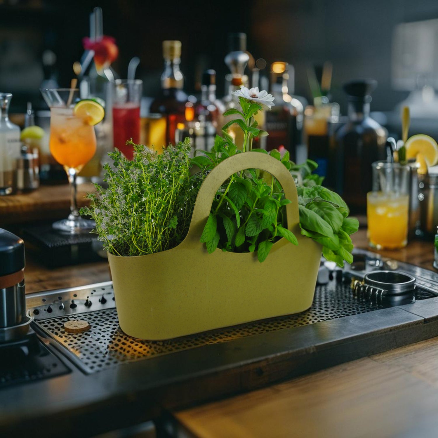 Tera Borsa porta piante aromatiche cm 41x18x31