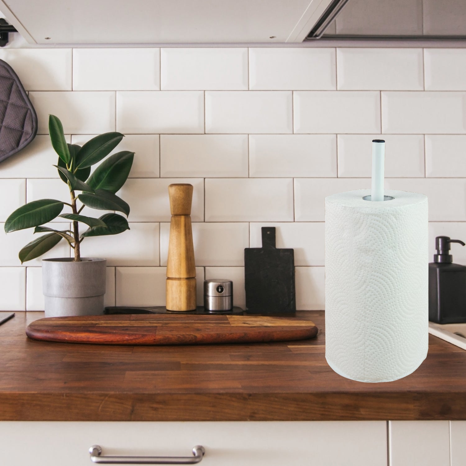 Portarotolo da banco