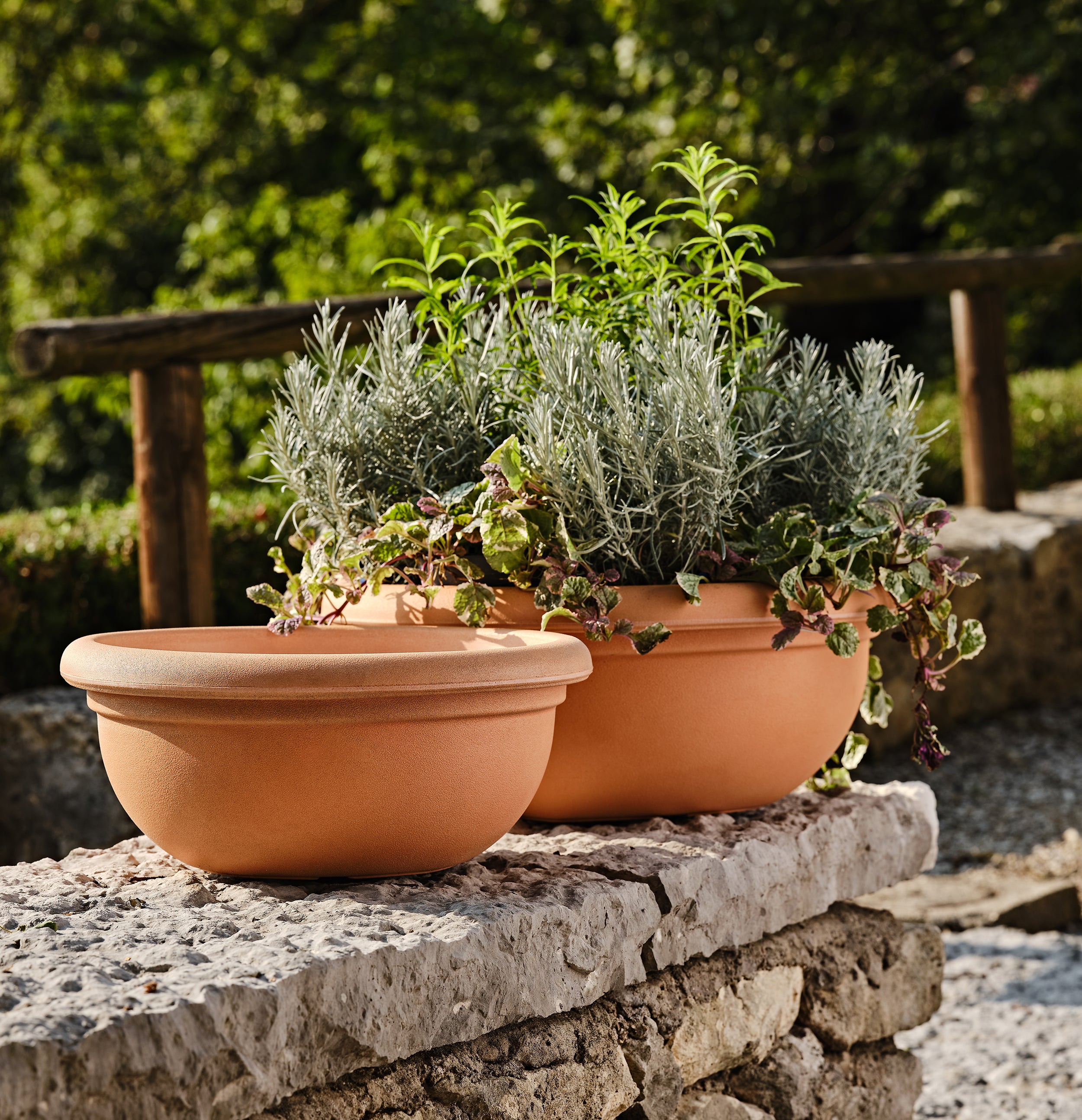 Tera Vaso in resina Circum