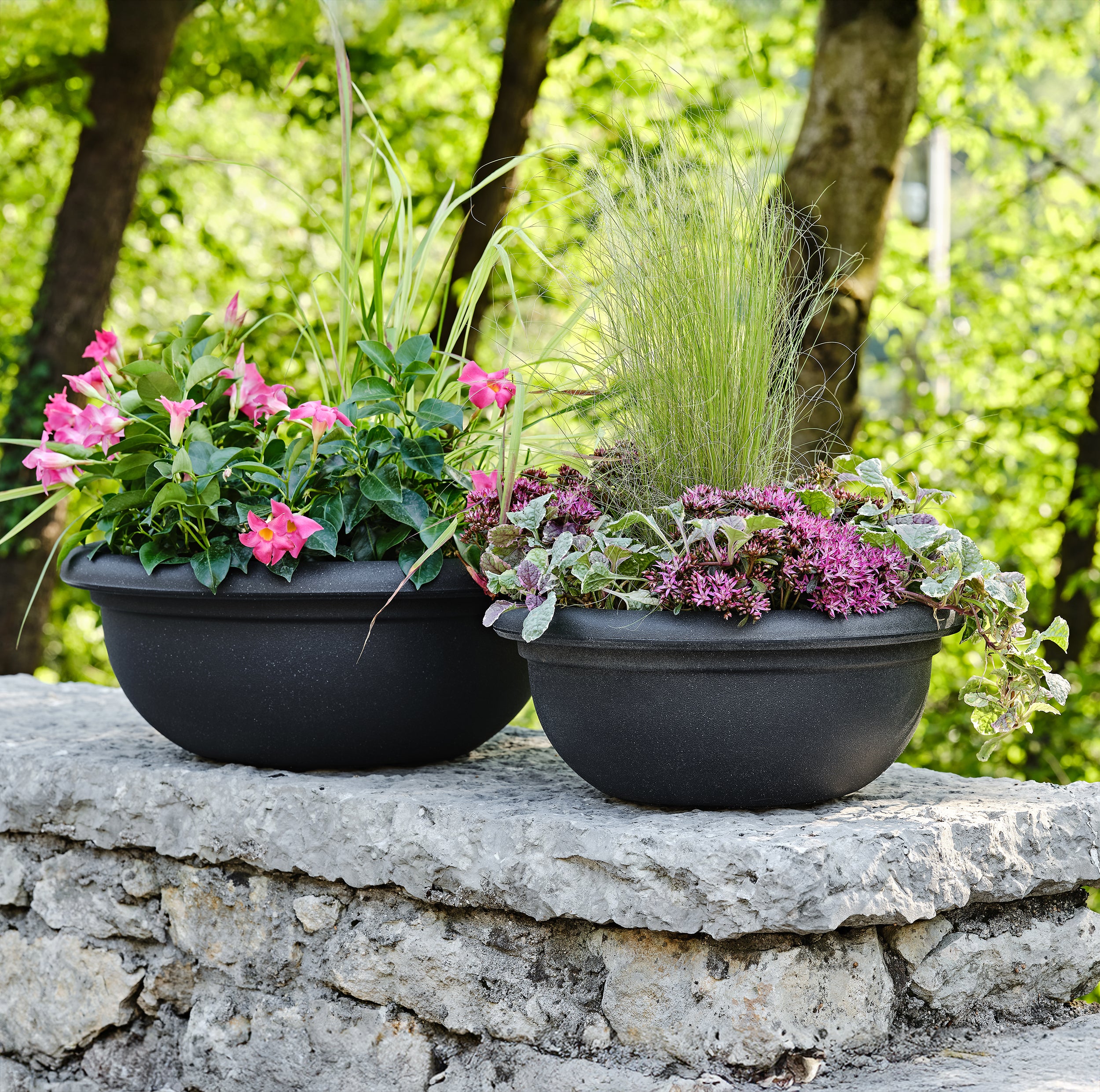 Tera Vaso in resina Circum