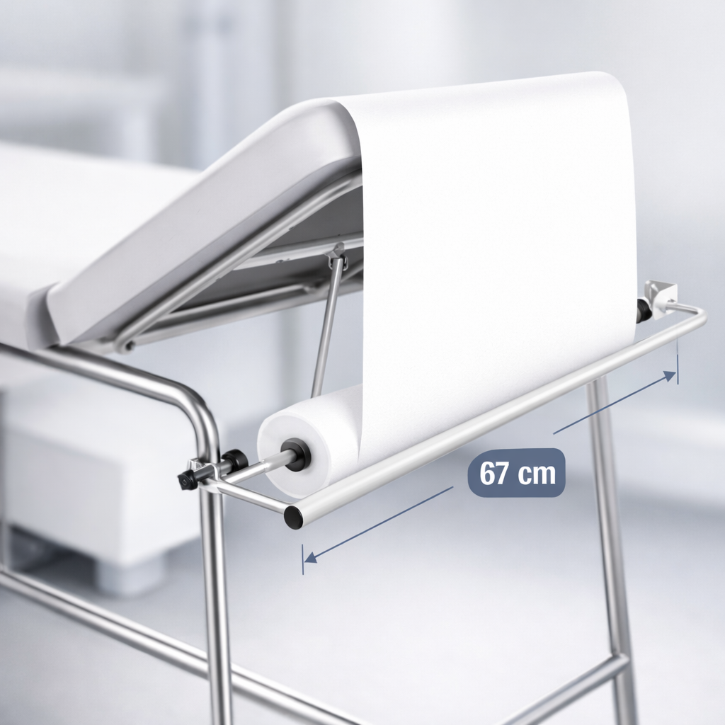Supporto per Lenzuolino Medico – Porta Lenzuolini per Lettini Medicali e Ambulatoriali