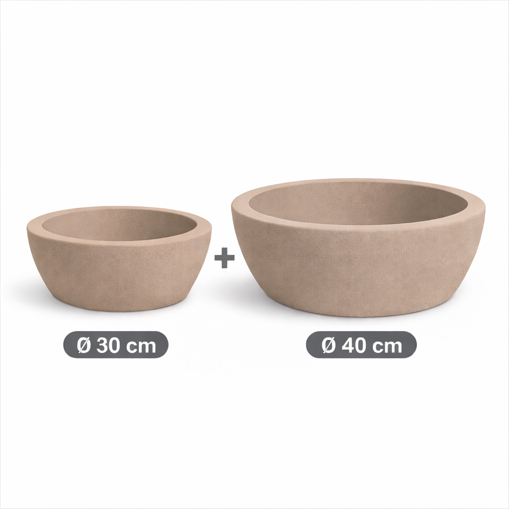 Nicoli Vaso Thetis in Resina – Design Italiano per Interni ed Esterni