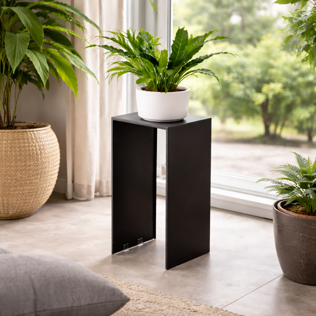 Elegante Alzatina in Metallo per Vasi – Supporto per Piante da Interni ed Esterni