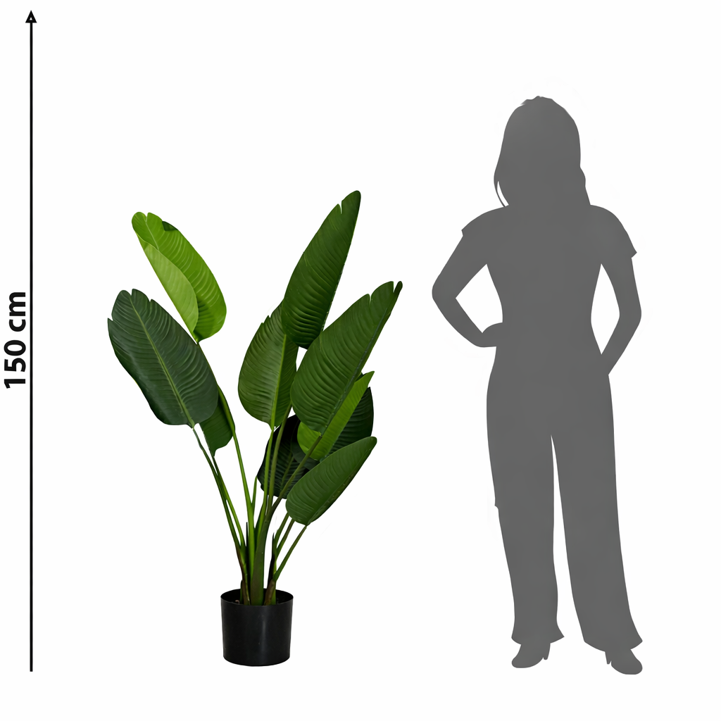 Pianta Artificiale Banano per interno ed esterno