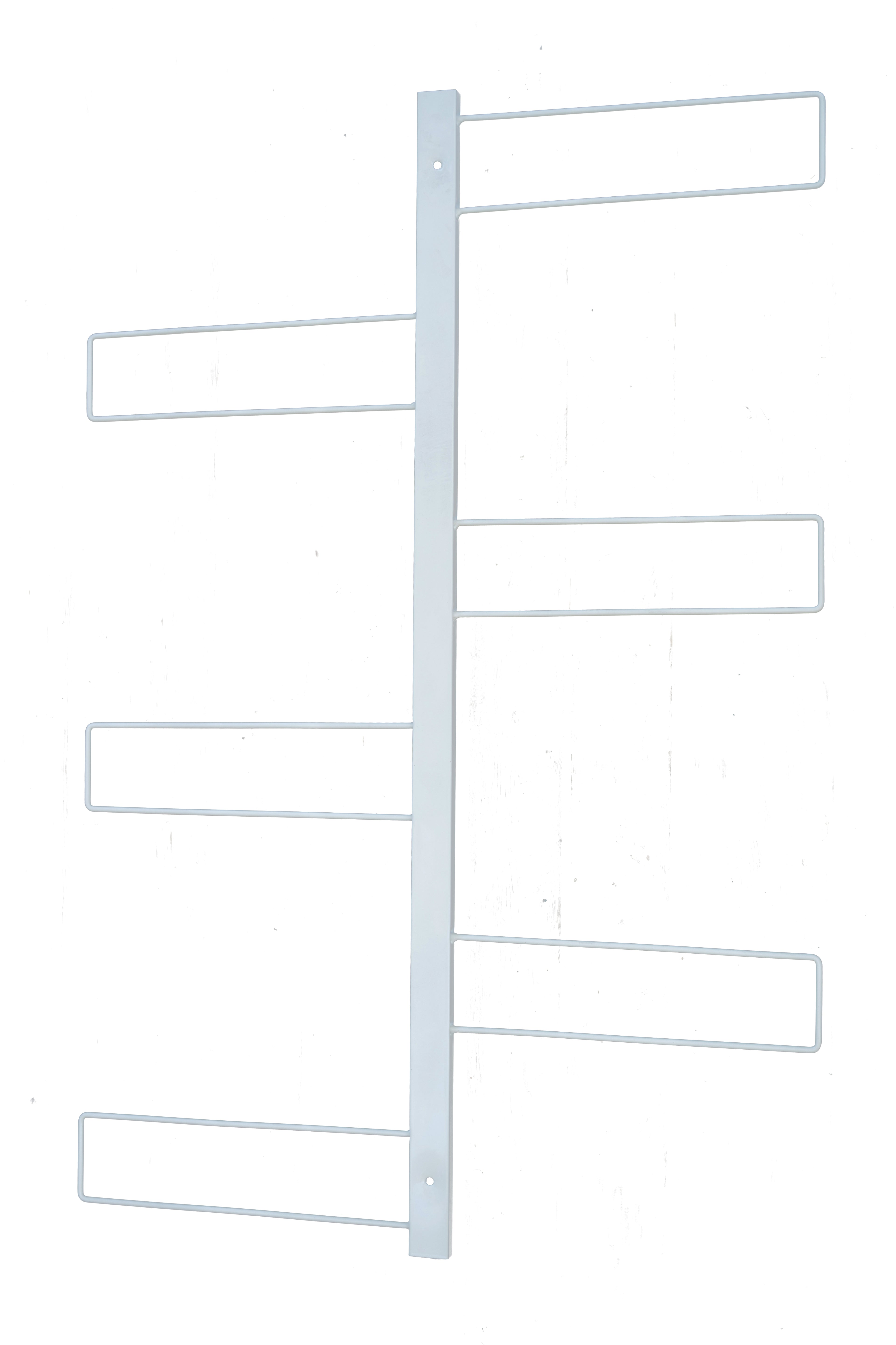 Tecnokit fioriera verticale Gemma cm 70x100 in acciaio, completa di 6 vasi pensili Comby diametro cm 14 e 6 vasi cm 10