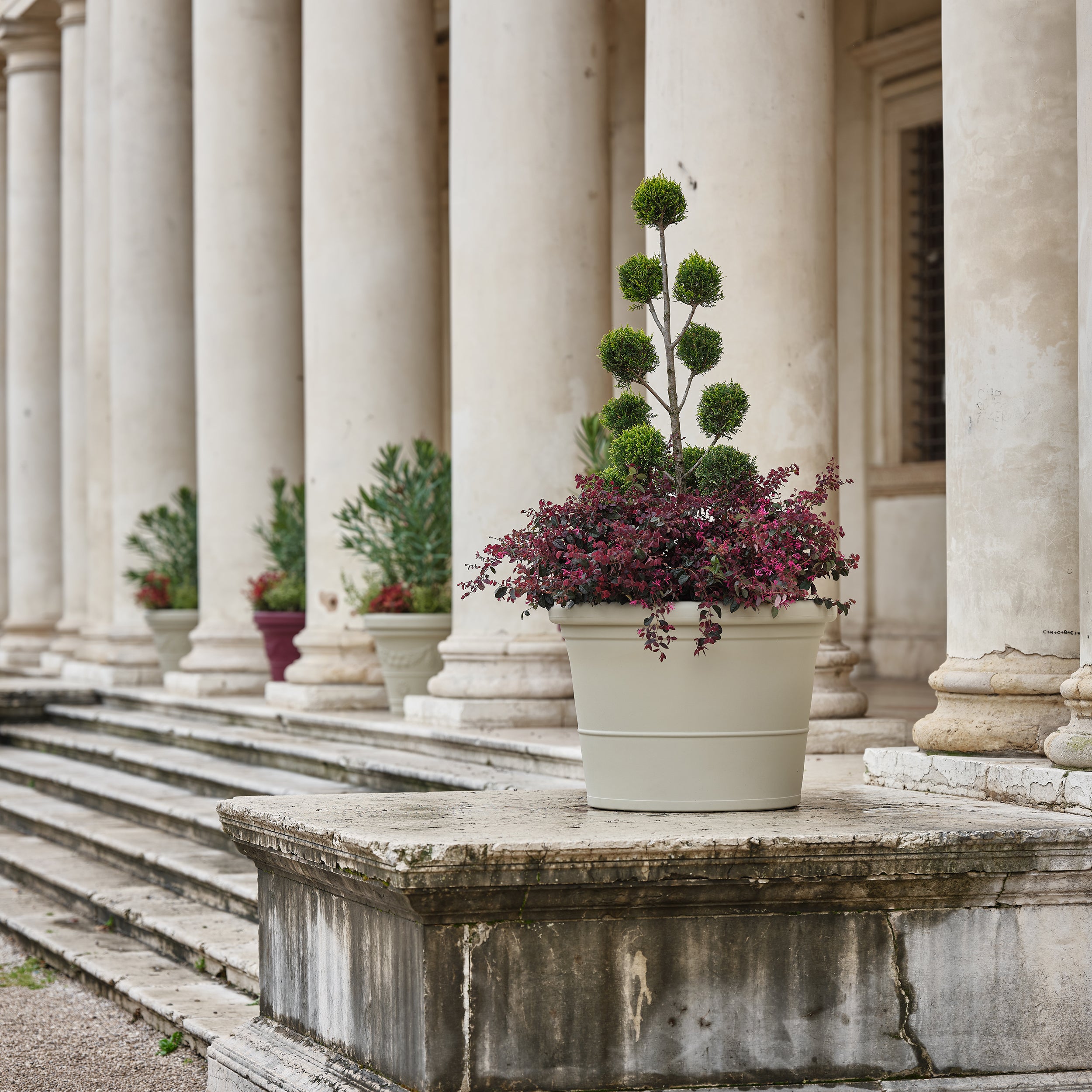 Tera vaso grande in resina EOS