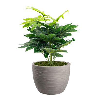 Pianta artificiale con vaso nicoli Hera incluso