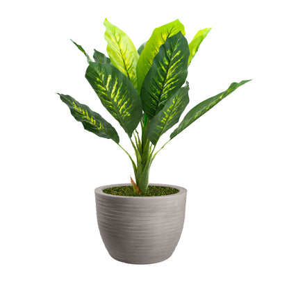 Pianta artificiale con vaso nicoli Hera incluso