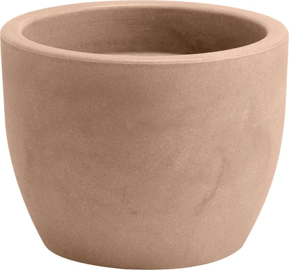 Vaso Nicoli Hera Matt tondo in resina opaca