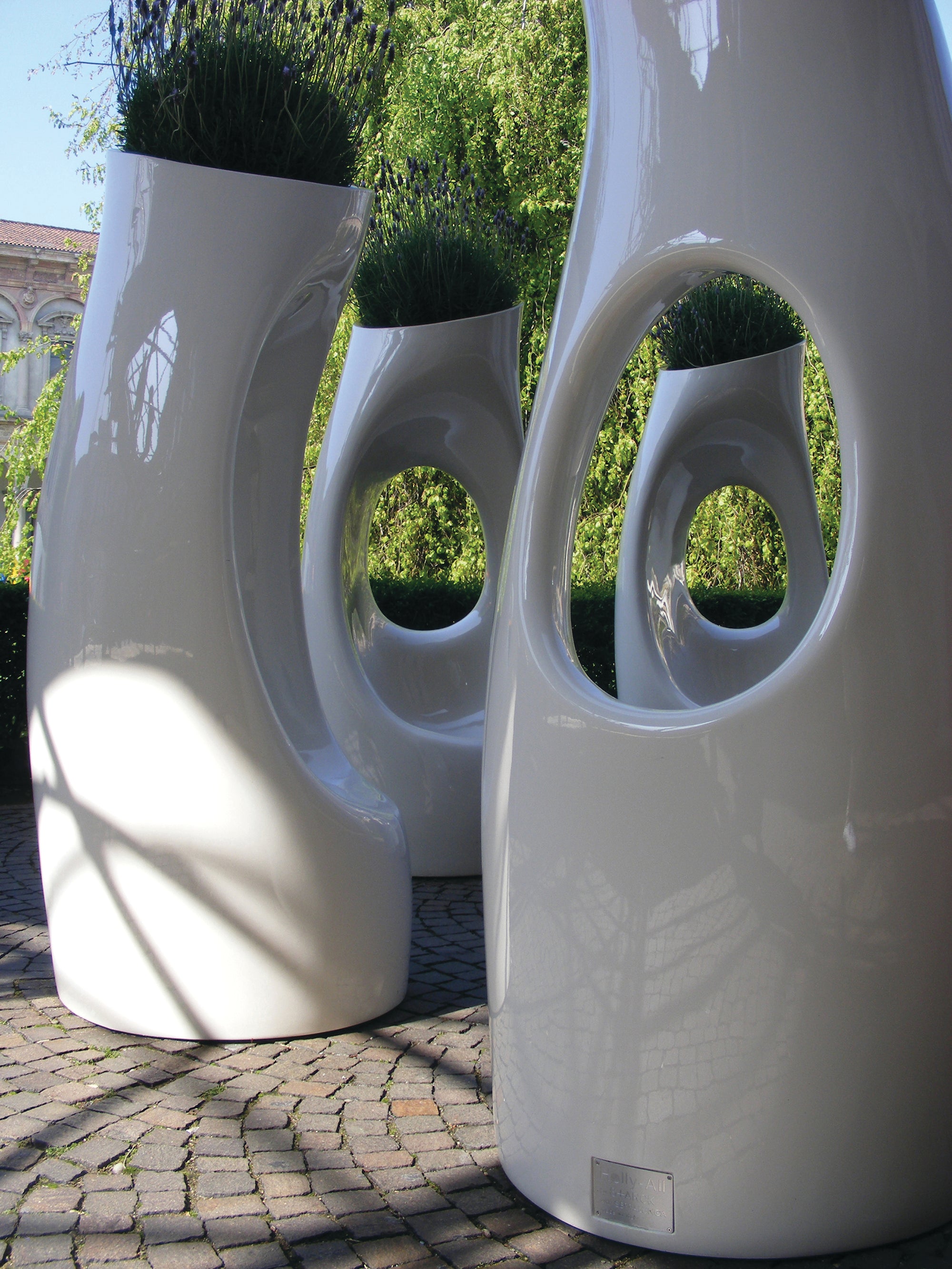 Serralunga vaso con seduta Holly All