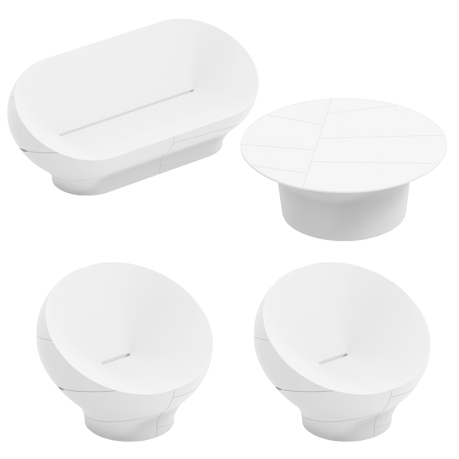 Lyxo salotto Vera in resina