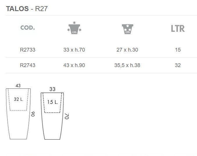 Vaso Talos Matt