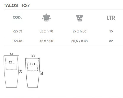 Vaso Talos Matt