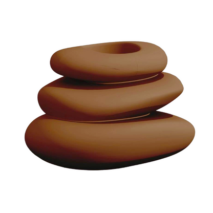 Monacis Vaso Eden in Resina – Design Decorativo per Interni ed Esterni cm 75x62x47