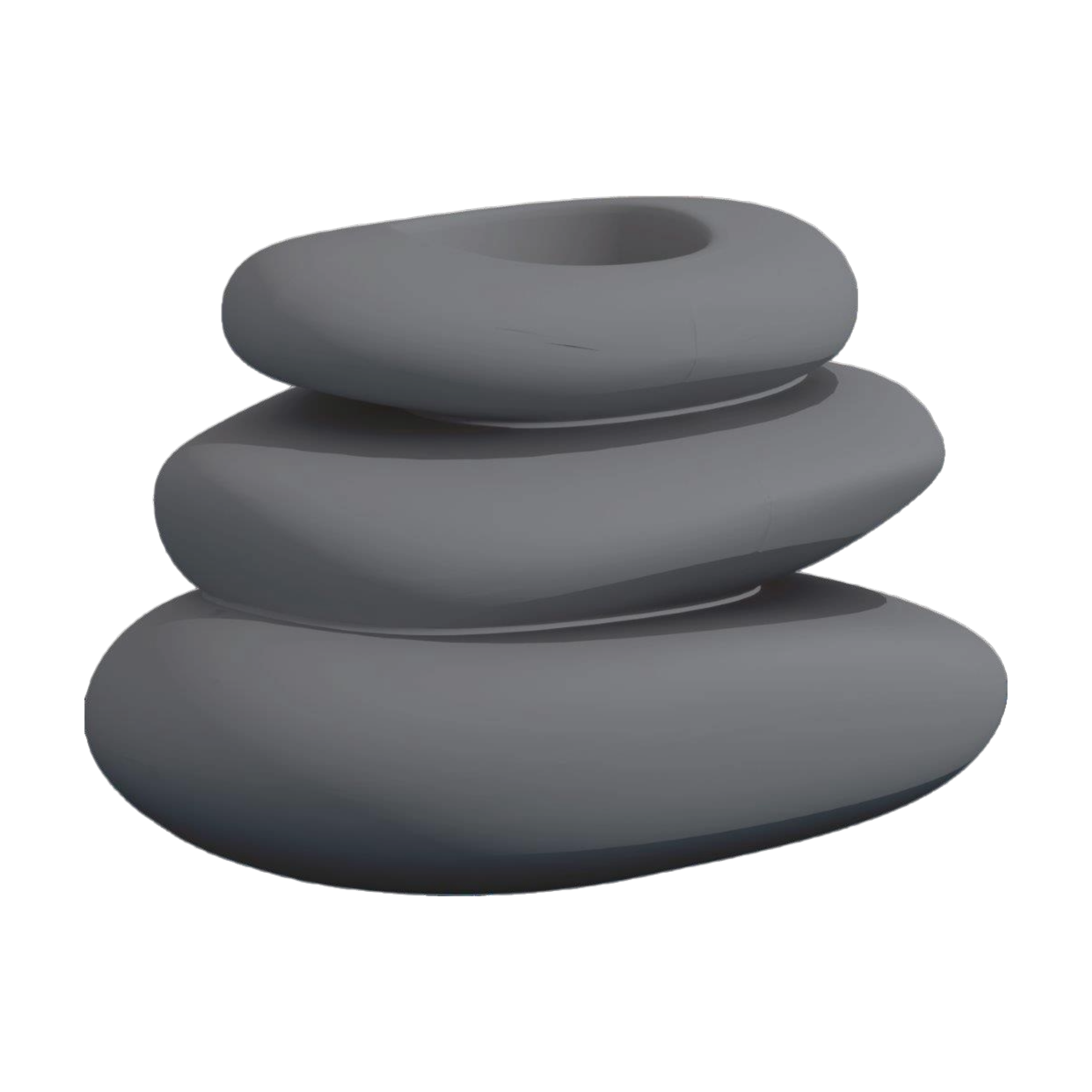 Monacis Vaso Eden in Resina – Design Decorativo per Interni ed Esterni cm 75x62x47