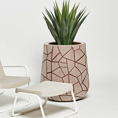 Serralunga vaso Memory Pot cm 66x66x77.5 Moleskin Rose