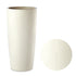 Vaso alto Erba Musa matte mandorla bianco