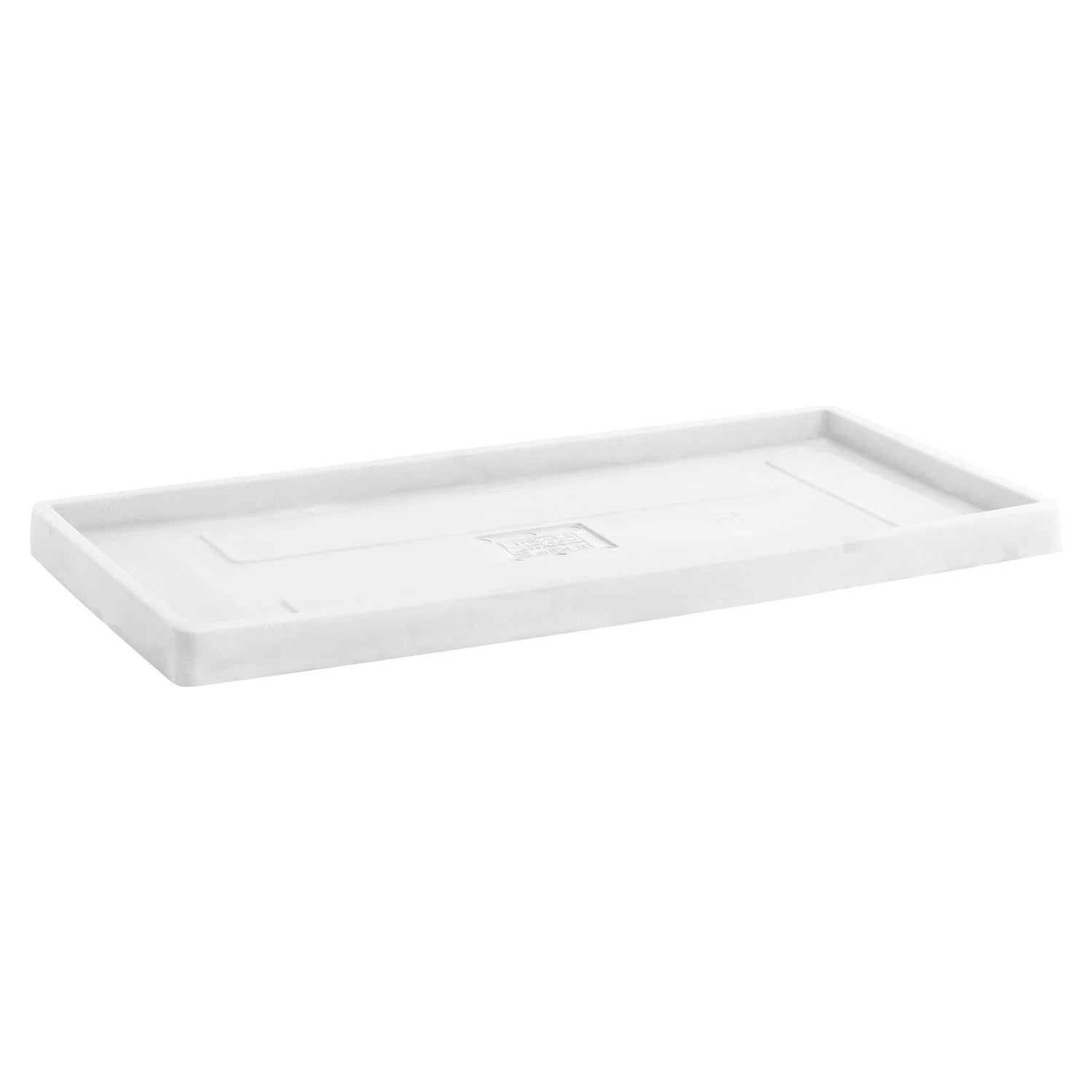 Fioriera Nicoli Themis Cassetta 80 cm con Sottovaso – Vaso Rettangolare in Resina