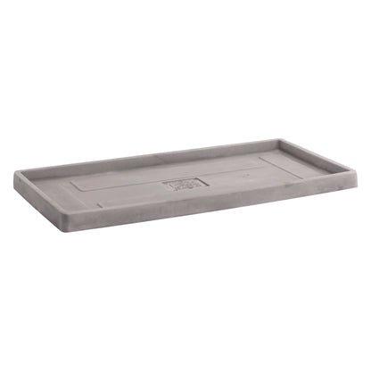 Fioriera Nicoli Themis Cassetta 80 cm con Sottovaso – Vaso Rettangolare in Resina