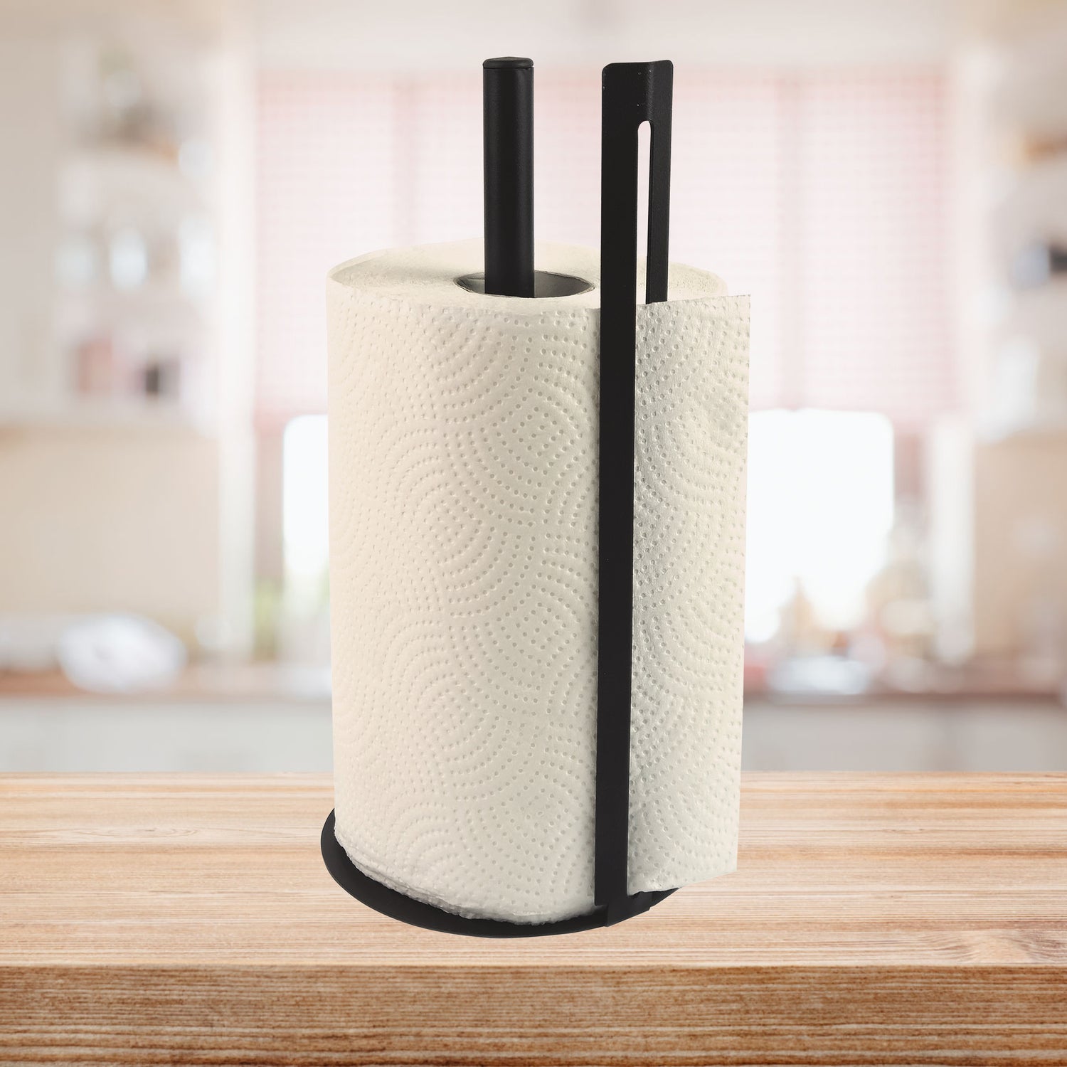 Porta rotolo da banco con lama