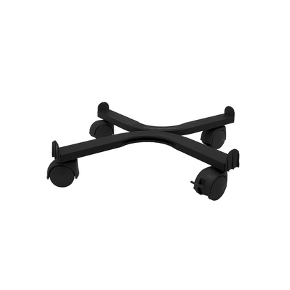 Carrello Portavasi quadrato con ruote in plastica Speedy