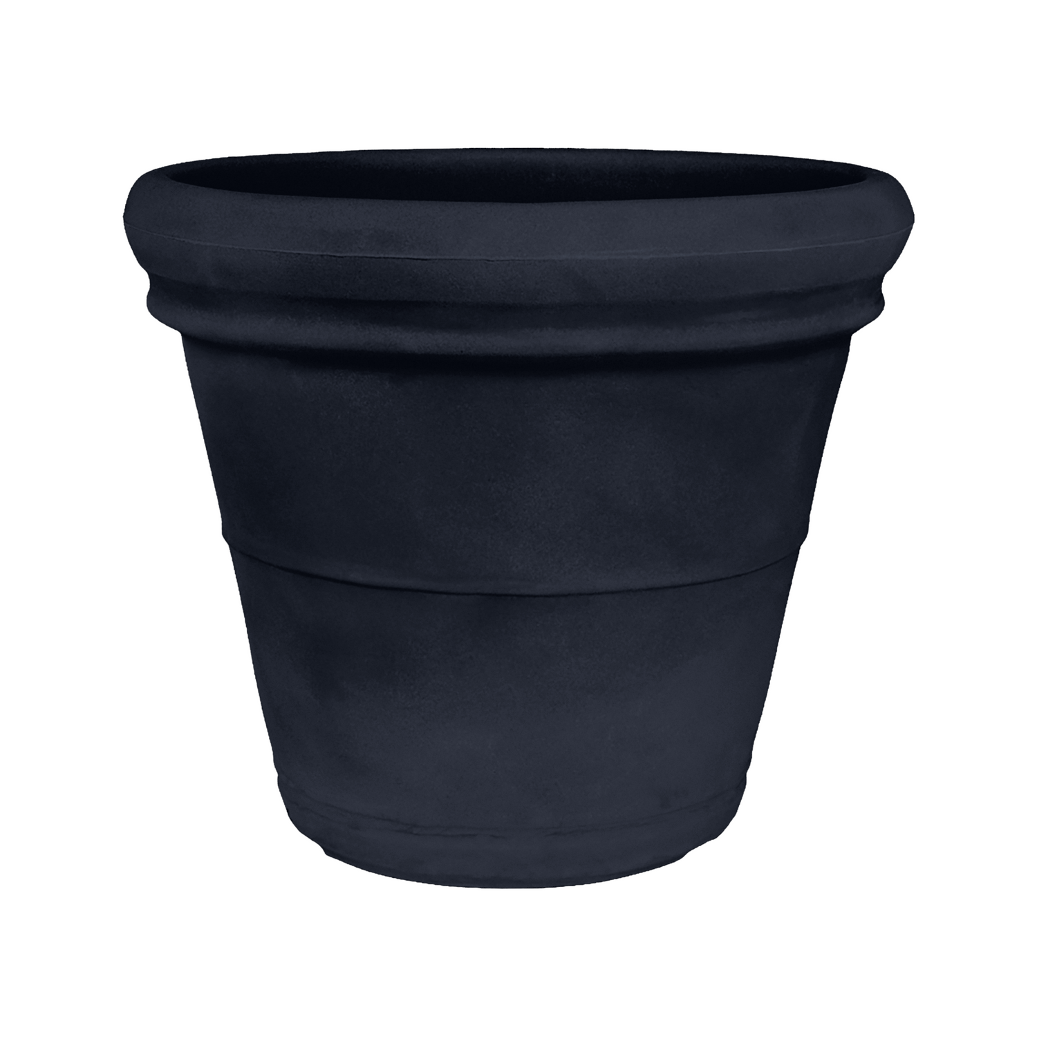 Monacis – Vaso Doppio Bordo Liscio in Resina | Design Elegante per Interni ed Esterni
