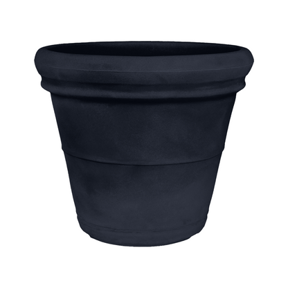 Monacis – Vaso Doppio Bordo Liscio in Resina | Design Elegante per Interni ed Esterni