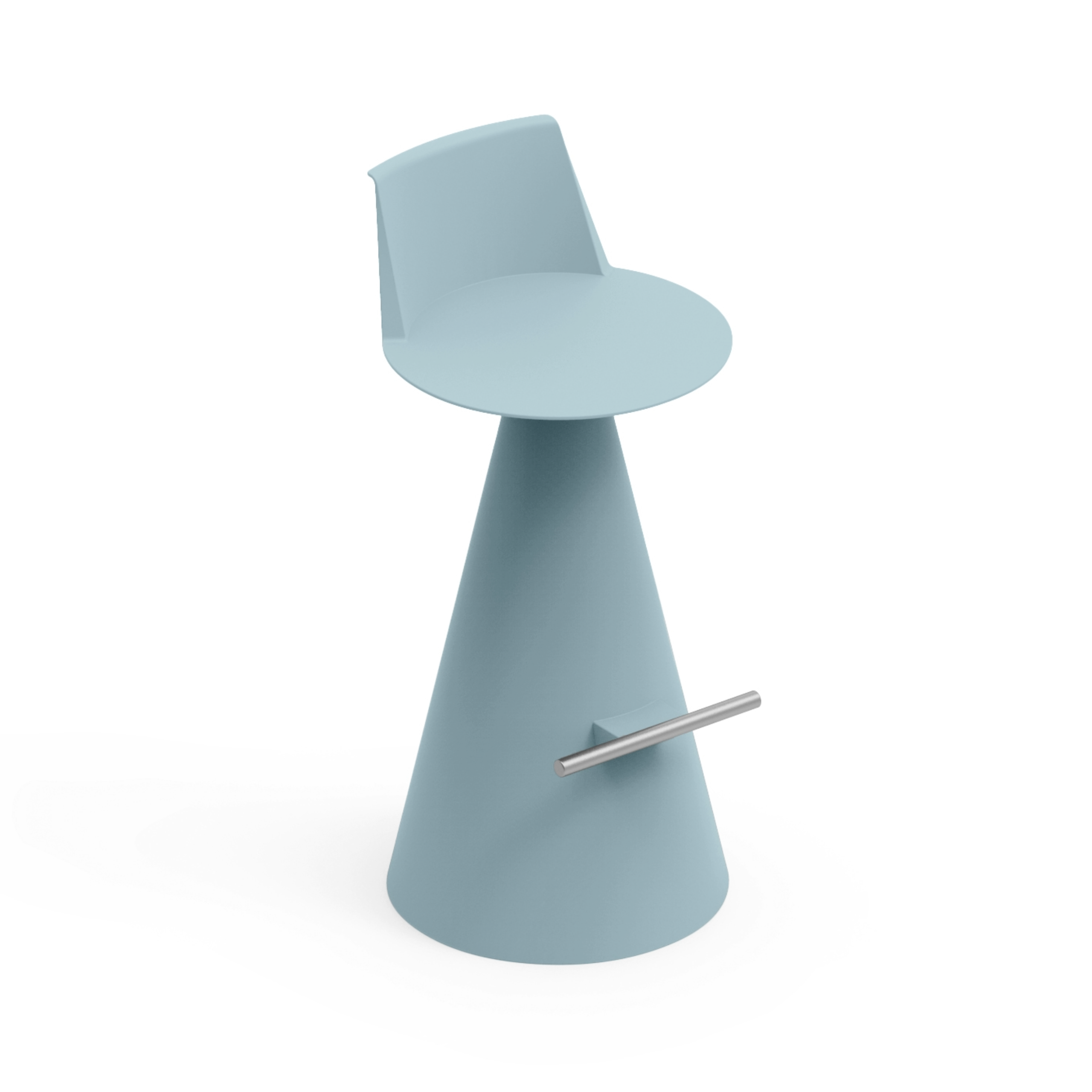 Lyxo sgabello Lira cm 42x93