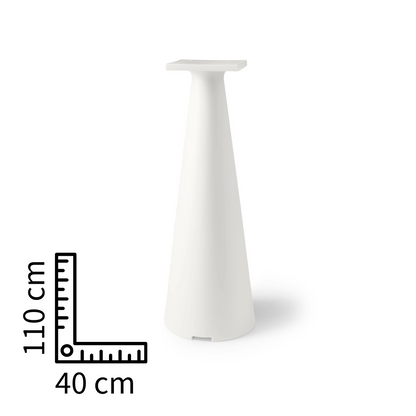 Lyxo tavolo alto TIffany, cm 110x70