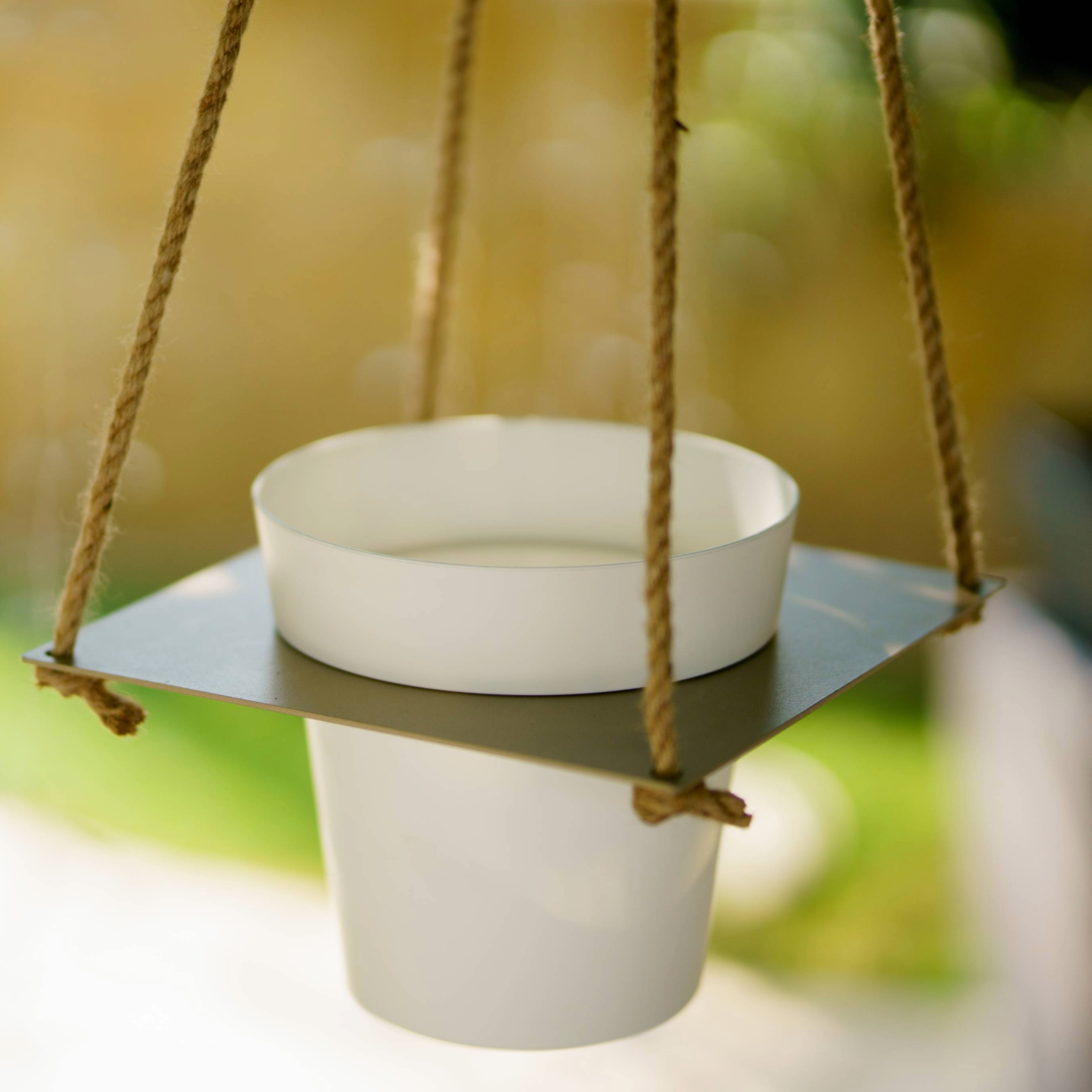 Tecnokit Porta vasi sospesi per aromatiche con vaso cm 16 incluso