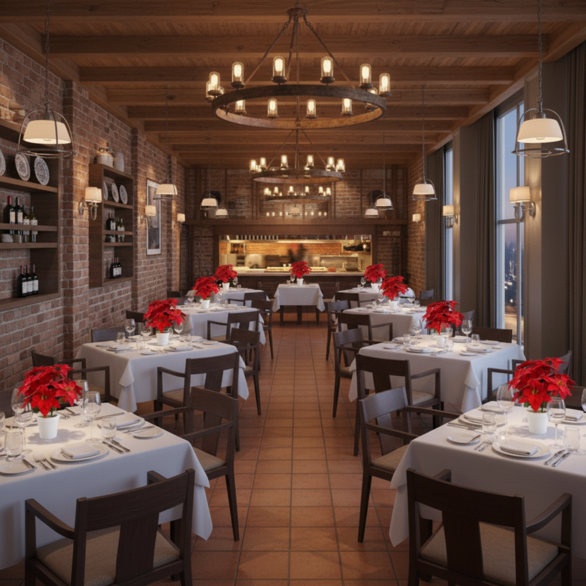 Pianta Stella di Natale artificiale