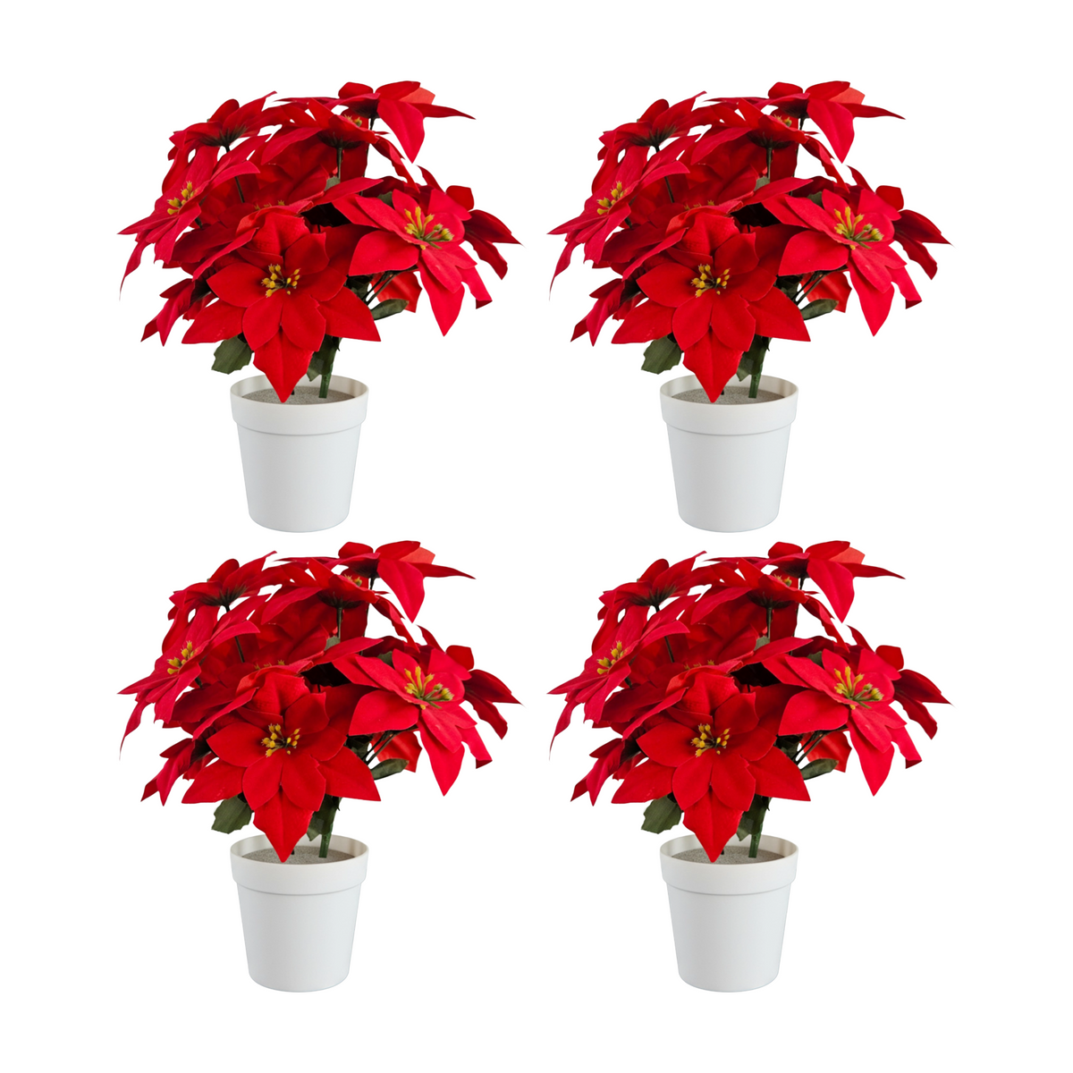 Pianta Stella di Natale artificiale