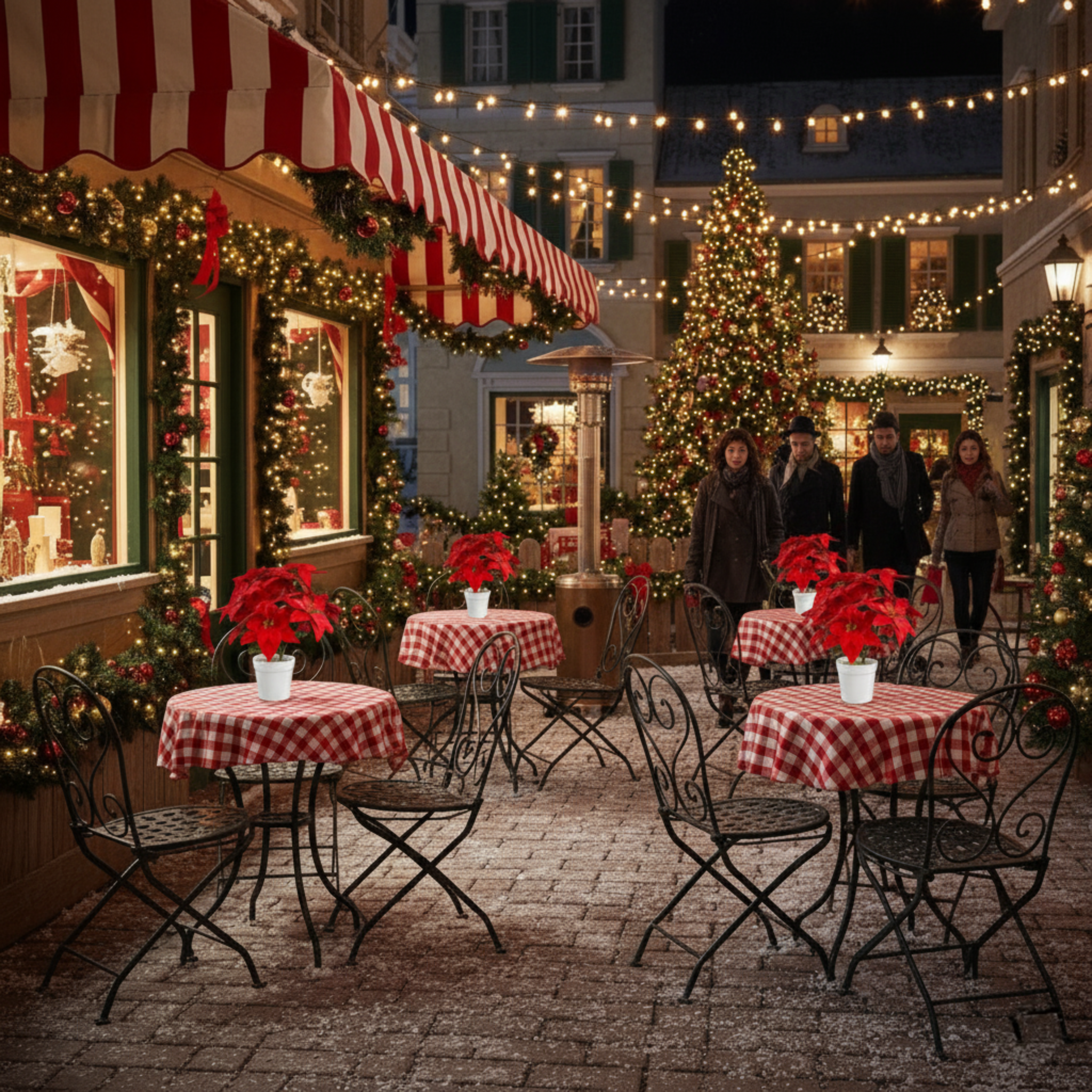 Pianta Stella di Natale artificiale