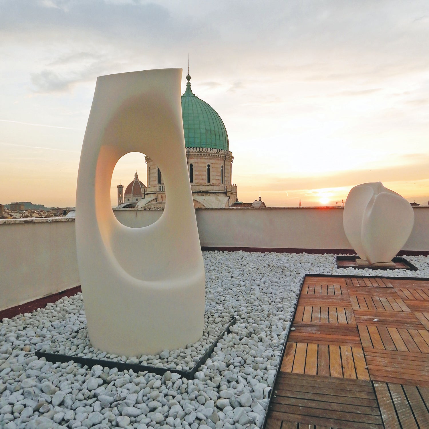 Serralunga vaso con seduta Holly All