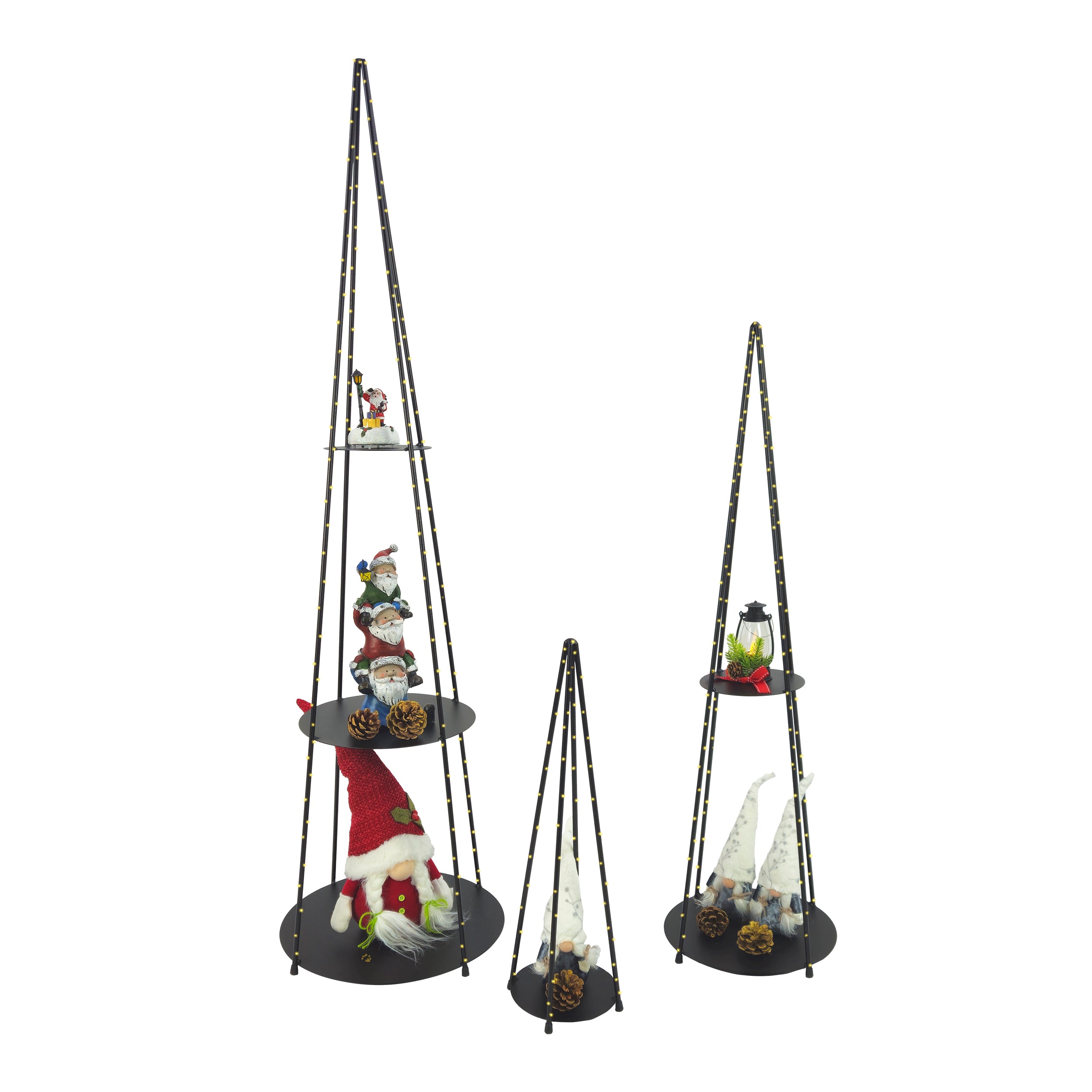 Albero di Natale in metallo Tecnokit