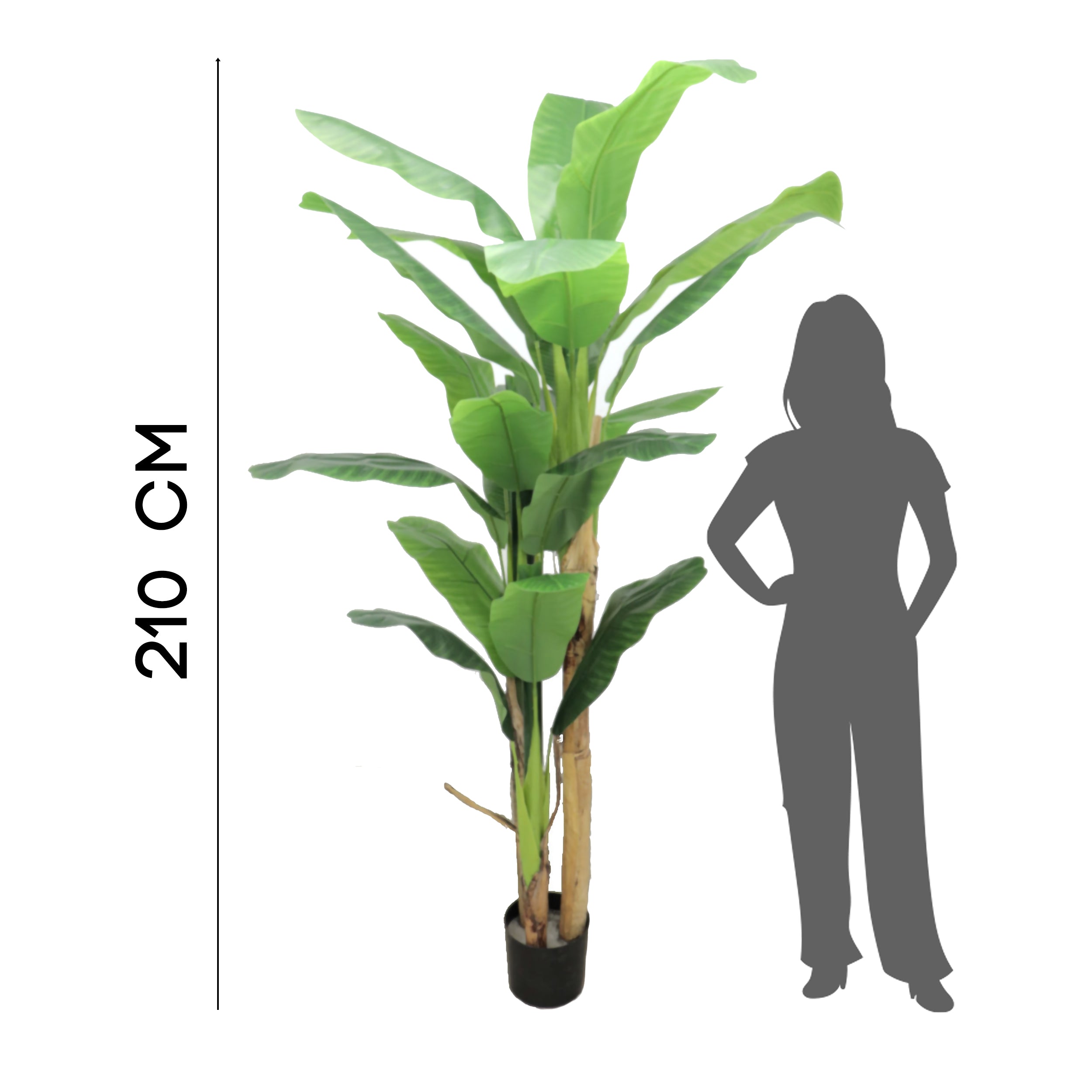 Pianta Artificiale Banano per interno ed esterno