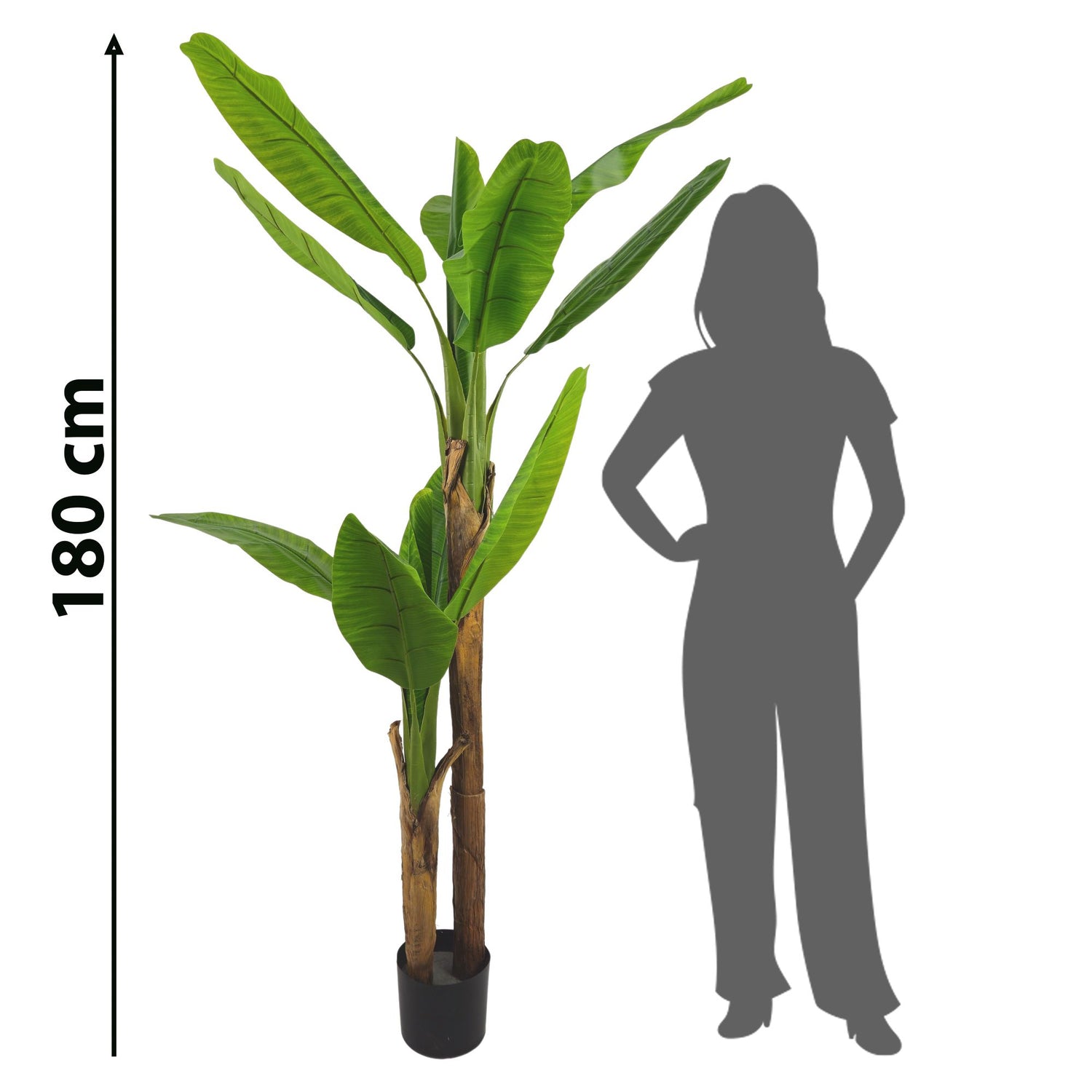 Pianta Artificiale Banano per interno ed esterno
