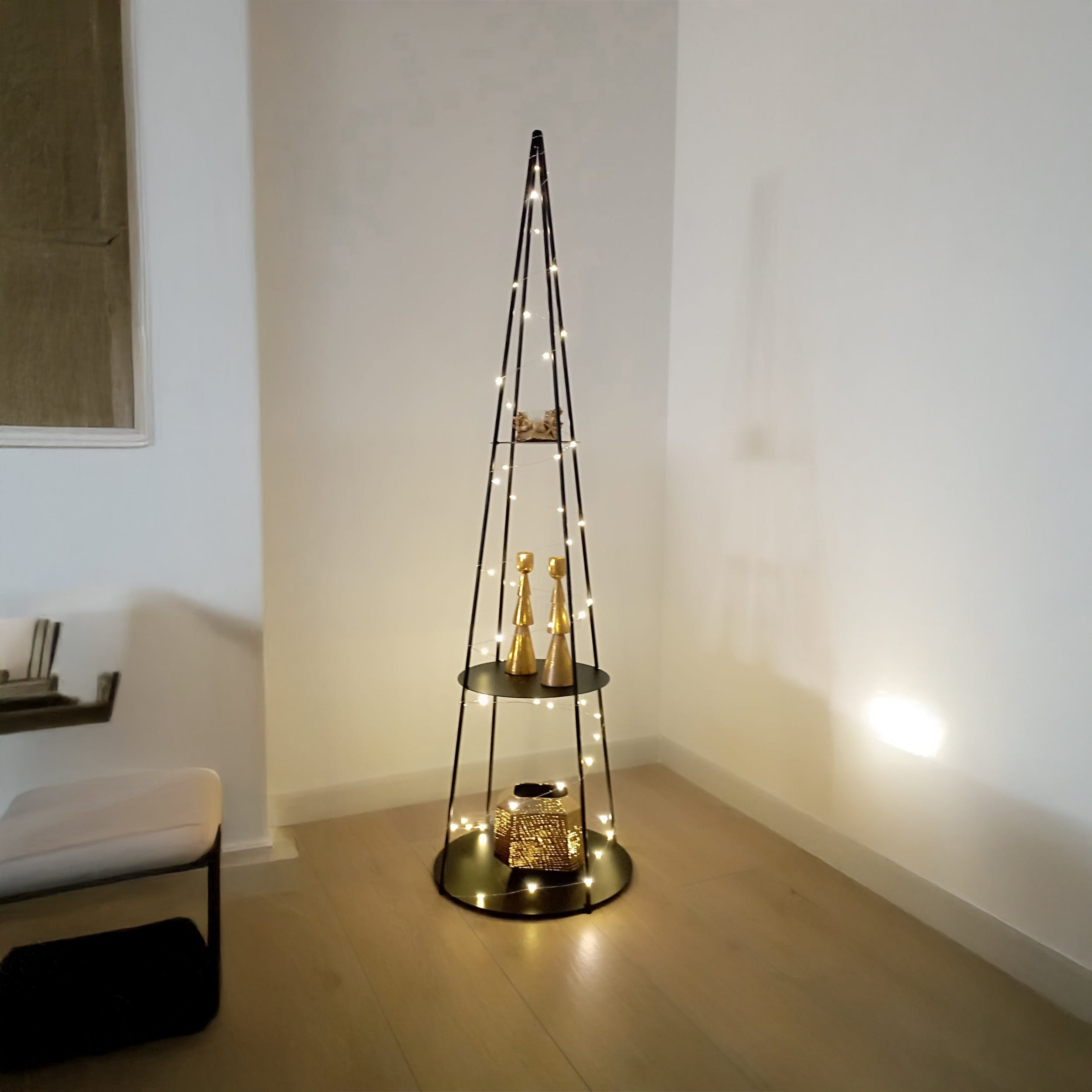 Albero di Natale in metallo Tecnokit