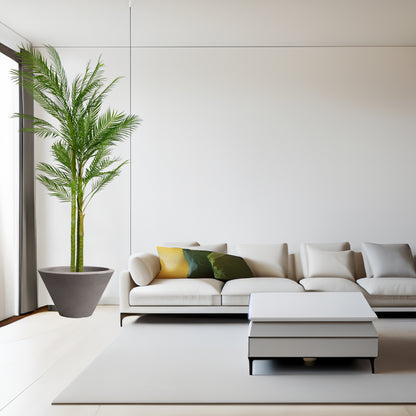 Pianta Artificiale Palma Areca 210 cm per interno ed esterno