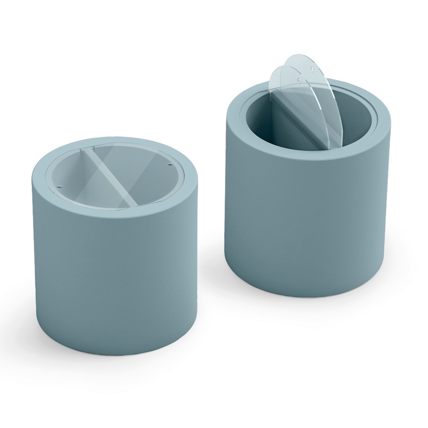 Lyxo tavolino Block Party colorato cm 55x55