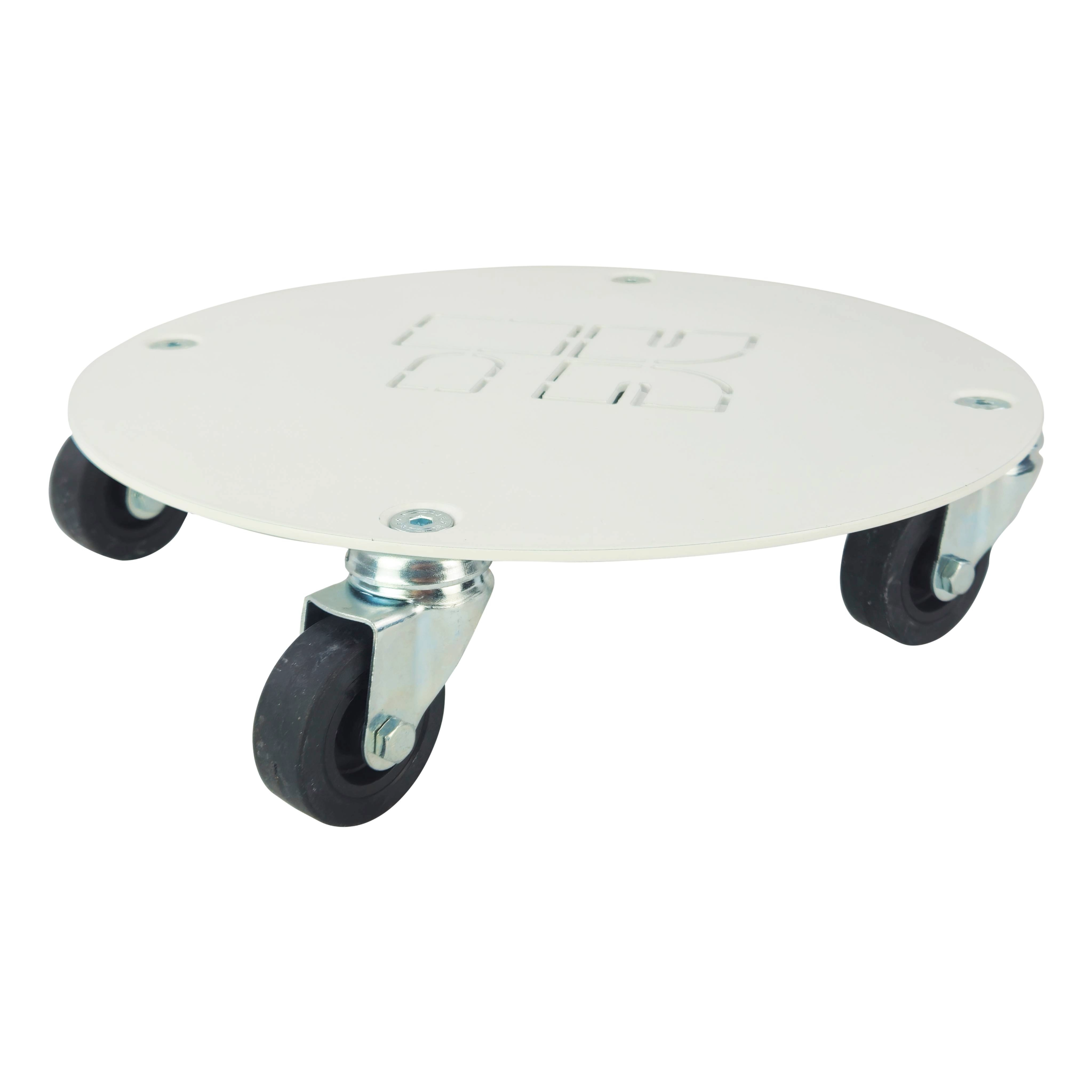 Carrello porta vasi tondo Flat cm 30