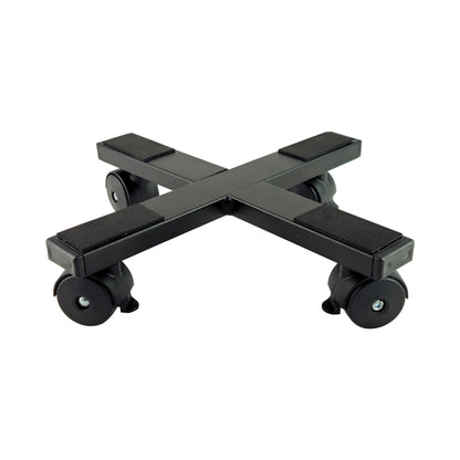 Tecnokit carrello porta piante da interno ed esterno in acciaio per vasi rotondi e quadrati, portavasi con ruote cm 30 cm 40