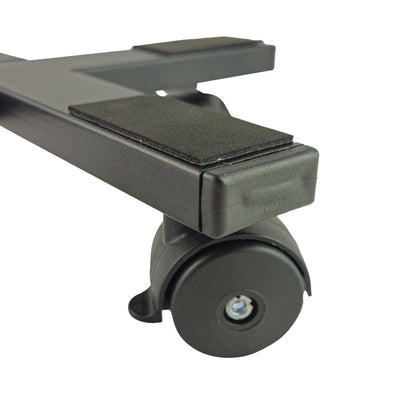 Tecnokit carrello porta piante da interno ed esterno in acciaio per vasi rotondi e quadrati, portavasi con ruote cm 30 cm 40