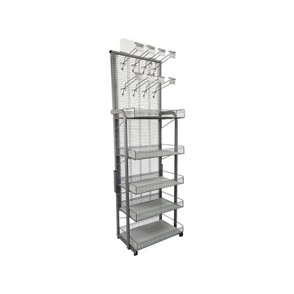 TECNOKIT ESPOSITORE IN ACCIAIO PER BLISTER 600 di cm 55x40x180 h