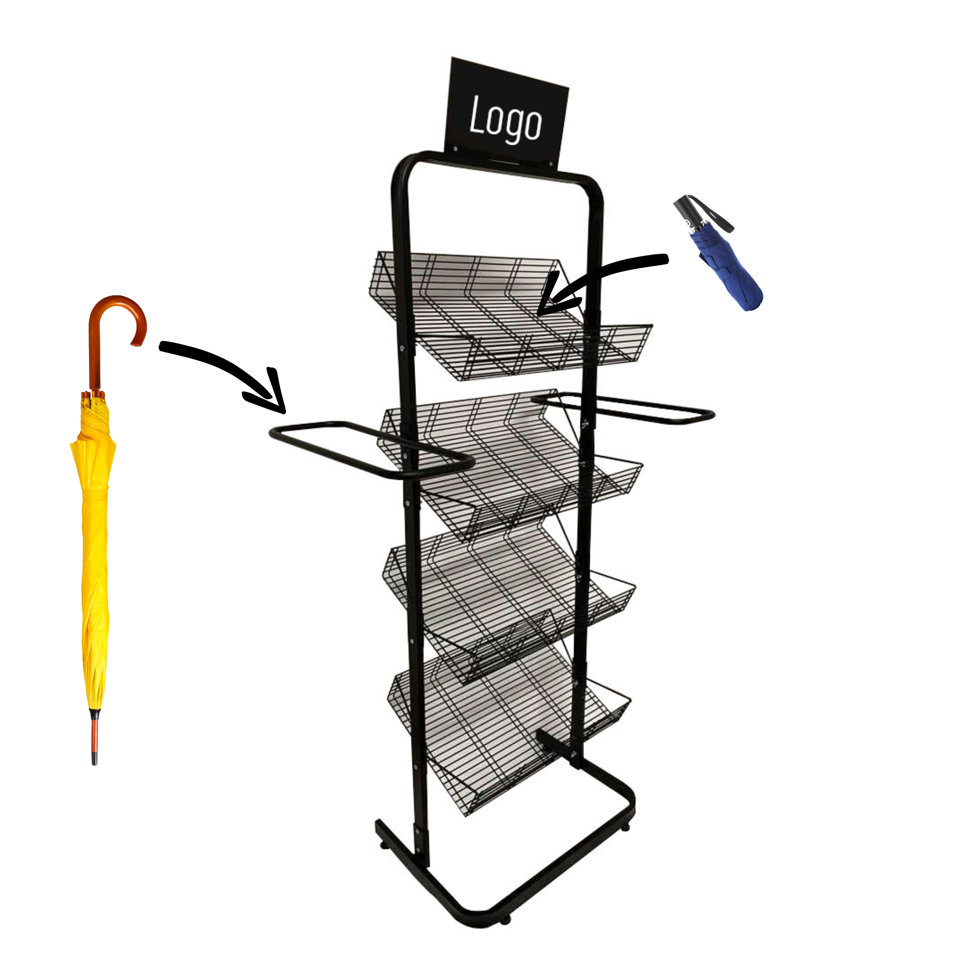 ESPOSITORE PORTA OMBRELLI 672