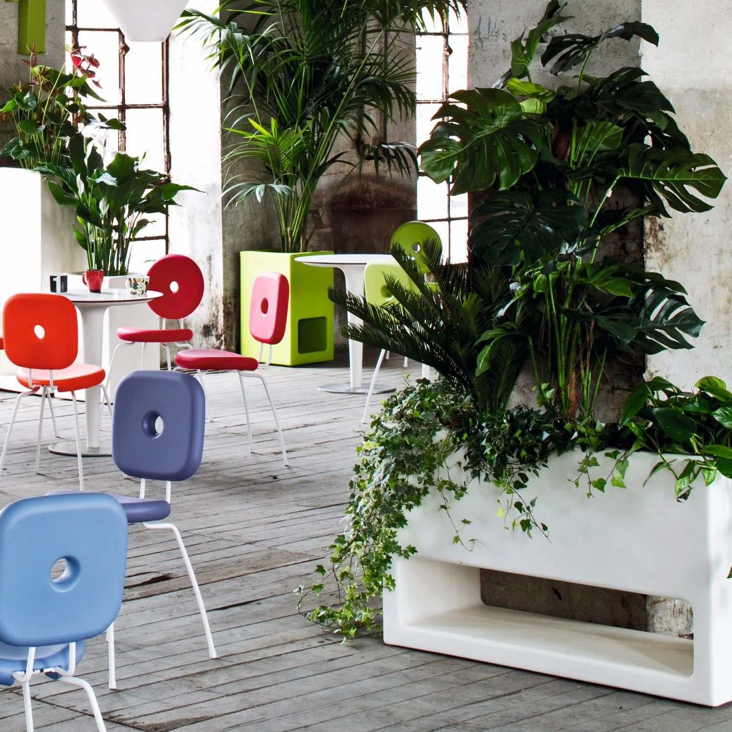 Serralunga vaso Lluna 110 cm 110x40x65