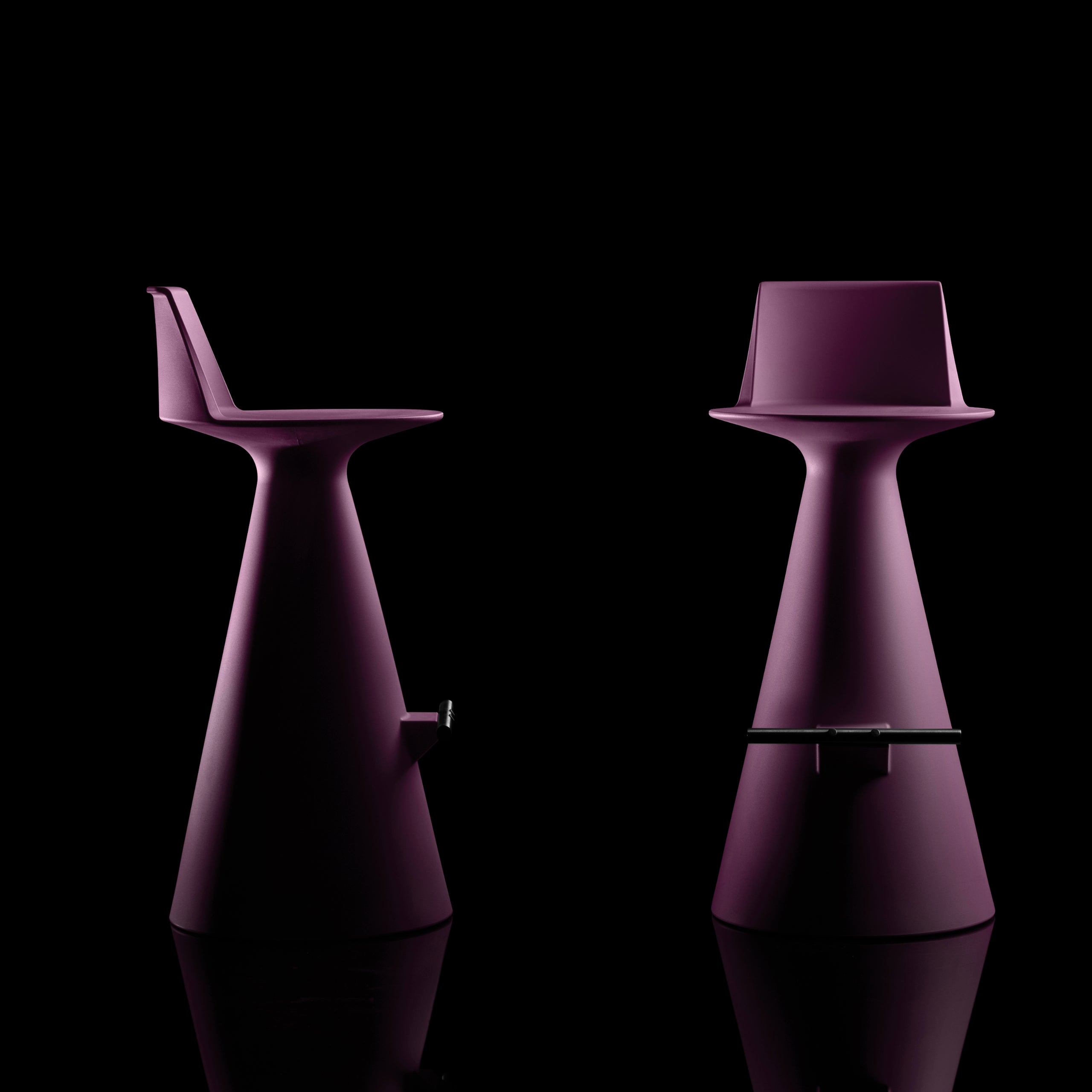 Lyxo sgabello Lira cm 42x93